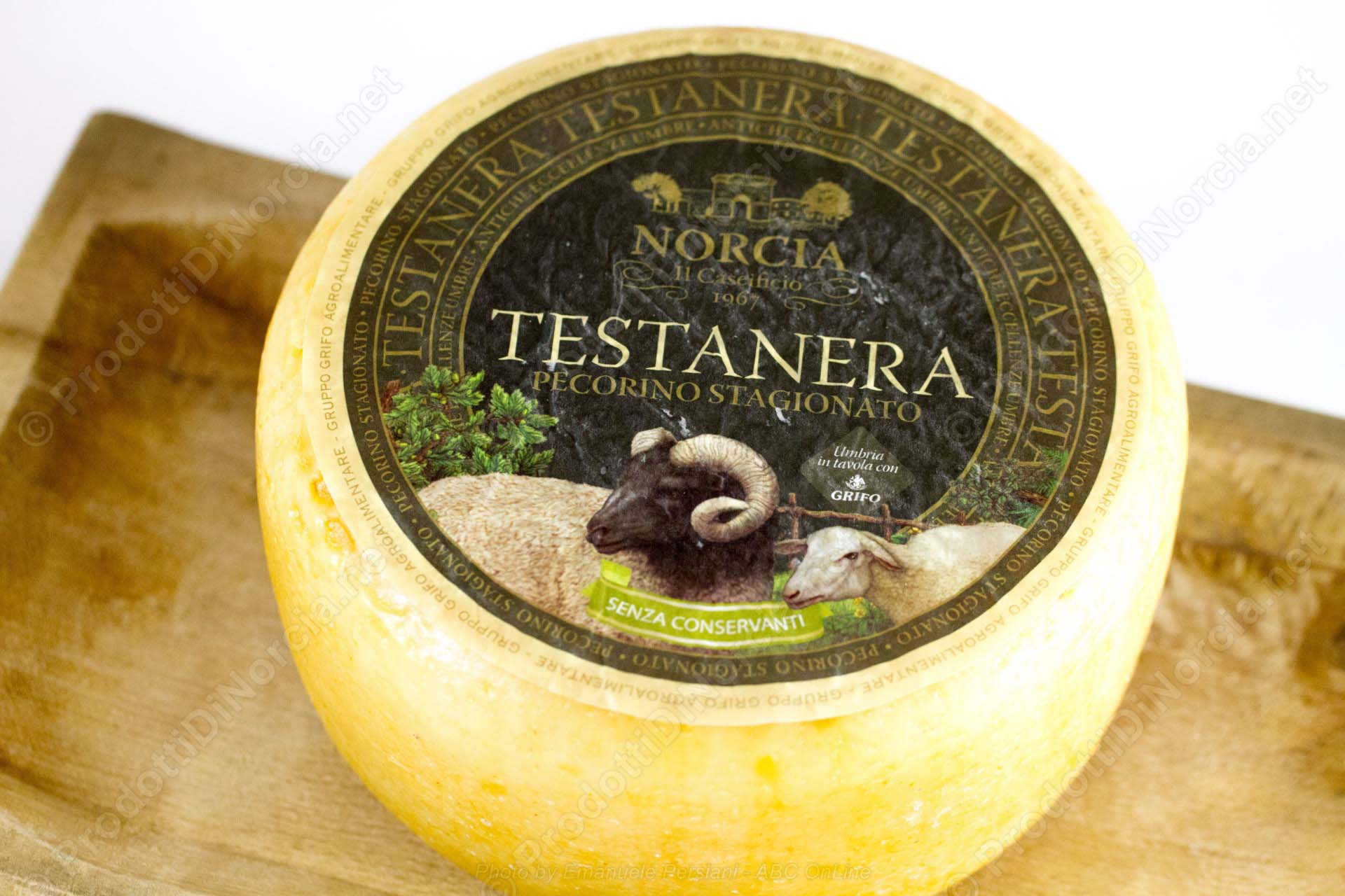 Pecorino Testa Nera Stagionato di Norcia