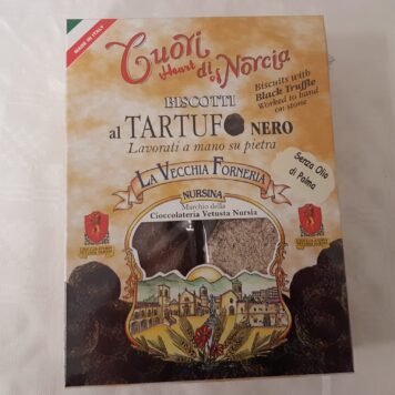 Biscotti Cuori di Norcia al Tartufo Nero