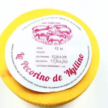 Pecorino Zafferano Azienda Agricola Salvatori Norcia