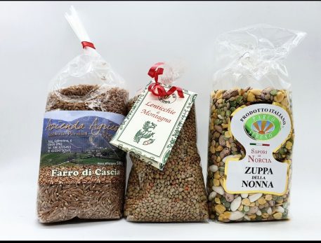 Confezione Tris di Natale Legumi e Cereali