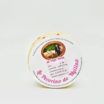 Pecorino al Pepe Rosa Azienda Agricola Salvatori Norcia